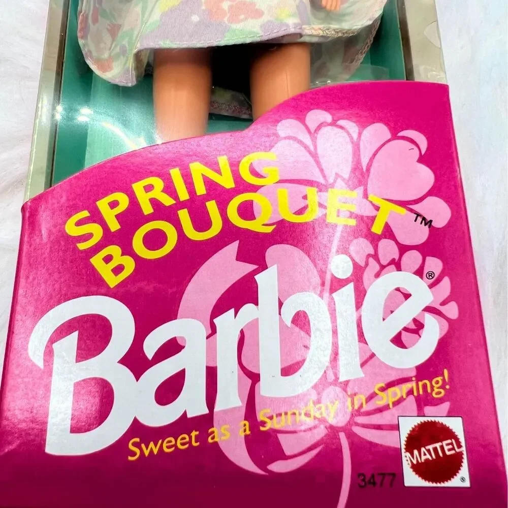 Spring Bouquet Barbie Doll 1992 Mattel Special Edition #3477